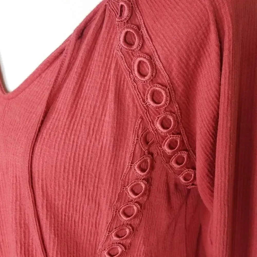 Anthro Meadow Rue Ora Peasant Top